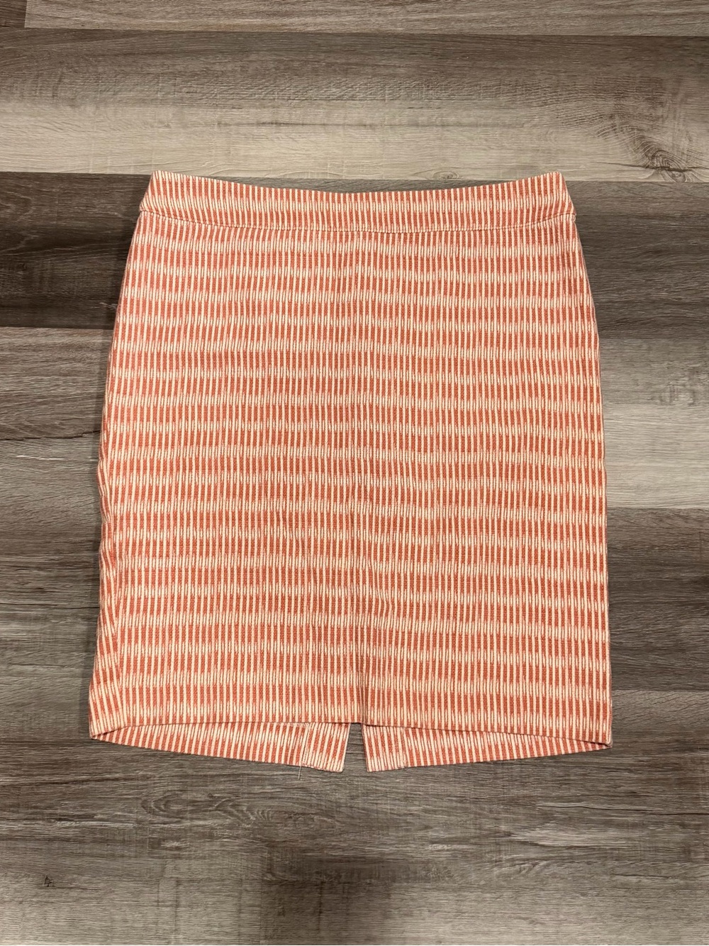 LOFT Women’s Pink Ivory Curvy Straight Pencil Skirt Business Formal Size 14